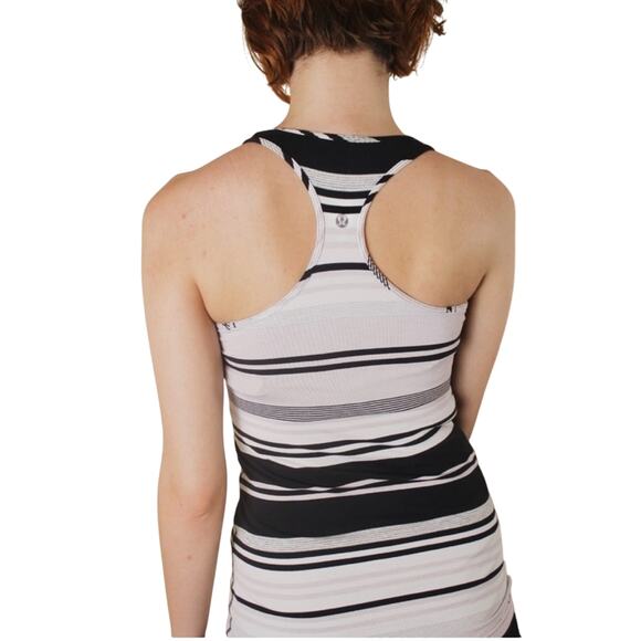 Lululemon- Striped Tank Top Size Small Activewear Sports Athleisure - Picture 2 of 6